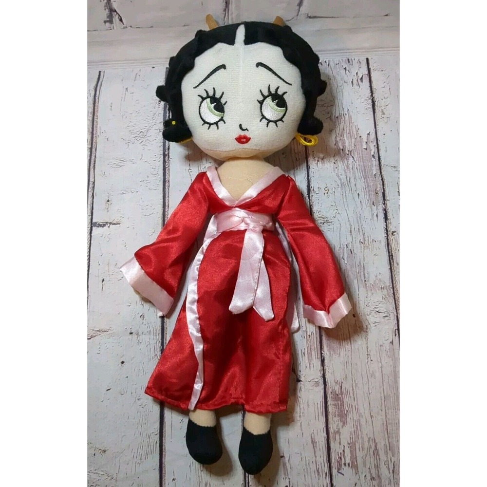 2011 Sugar‎ Loaf 15" Betty Boop World Traveller Japan Geisha Doll Plush
